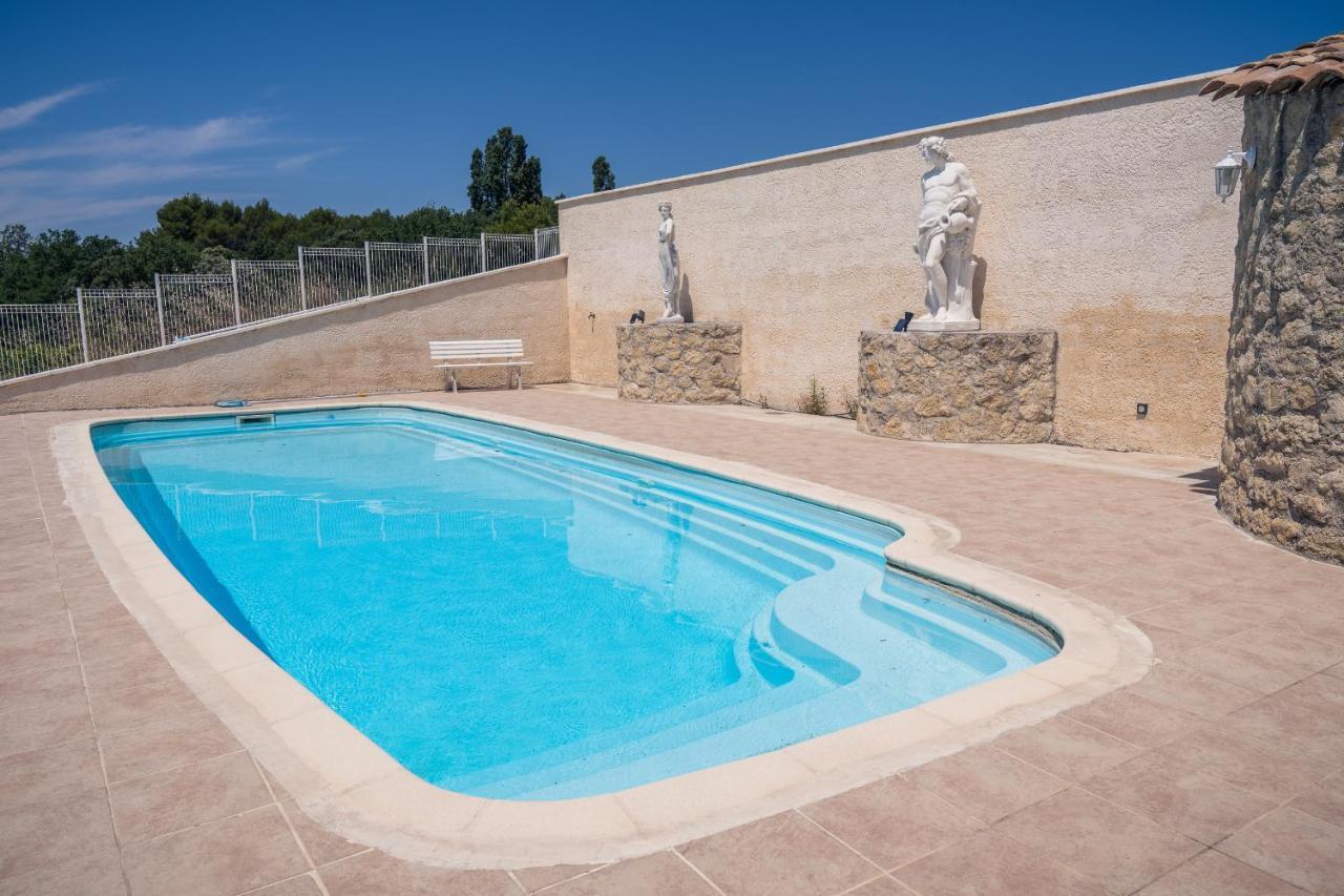 Gite "La Sainte-Croix", Traditional Provencal House For 8 People, Private Swimming-Pool, Air-Conditioner, Beautiful Scenery เวซง-ลา-โรแมน ภายนอก รูปภาพ
